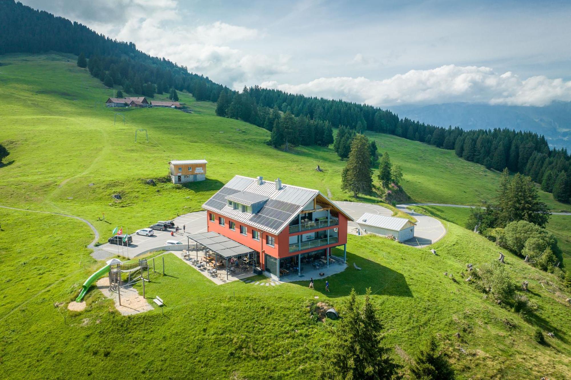 Hotel Restaurant Berghaus Malbun Buchserberg Buchs  Exterior photo